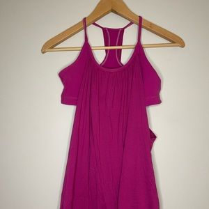 Pink Lulu workout top